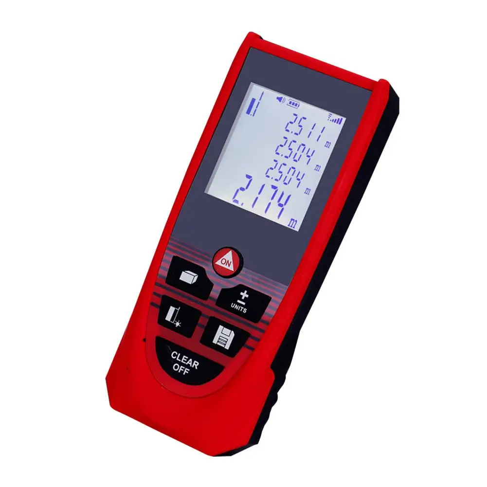 Лазерный дальномер 131 футов лазерная рулетка строительный измерительный прибор