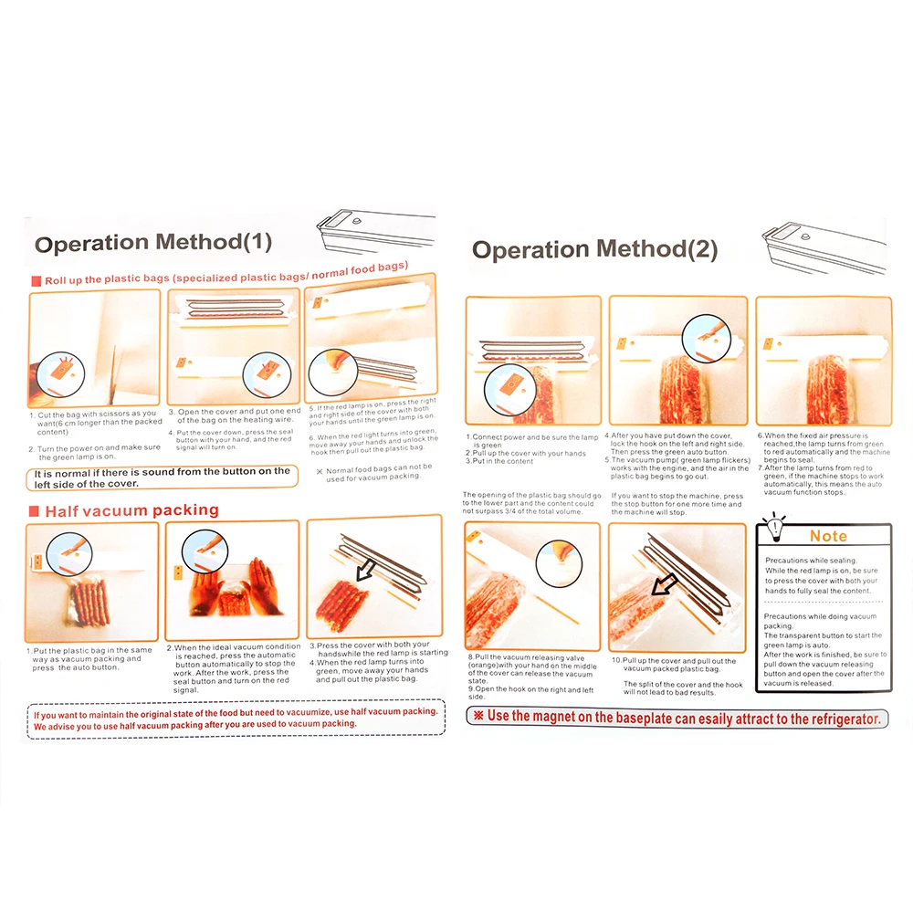 NICEYARD EU Plug/ US Plug Vacuum Packaging Machine Film Sealer Food Preservation Household | Дом и сад