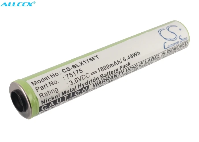 Аккумулятор Cameron Sino 1800 мАч для Pelican M9 Streamlight 75175 75300 75301 75302 75303 75304 75305 75306 75307 75308