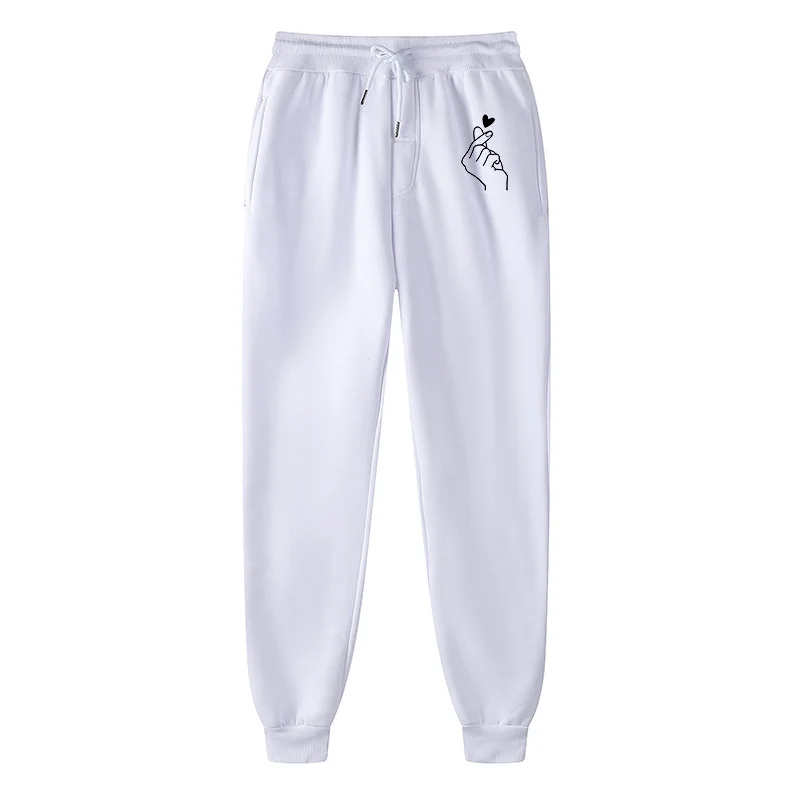 

Men/Women Jogger Pant Sweatpants Bodybuilding Pants Solid Color Casual Trousers Fashion Harajuku Streetwear Comfortable Material