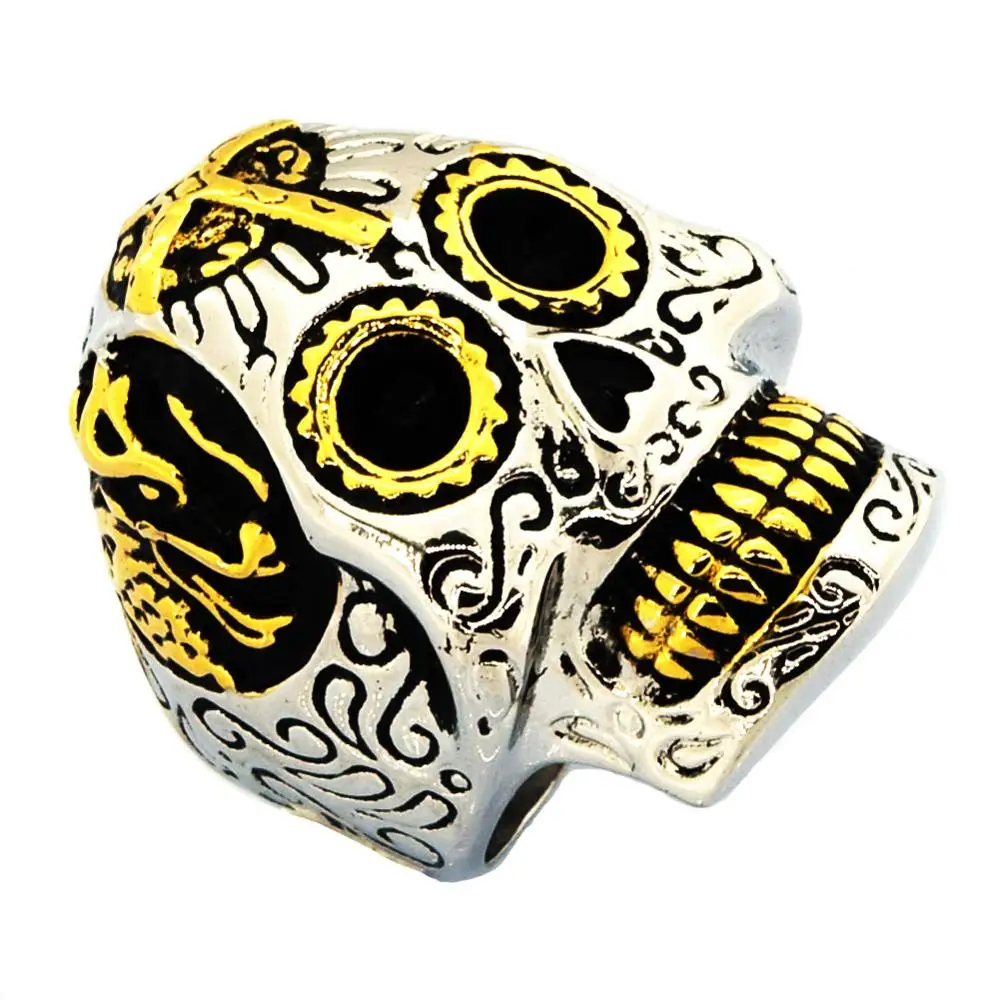 FANSSTEEL ювелирные изделия из нержавеющей стали крест на голове шестеренка