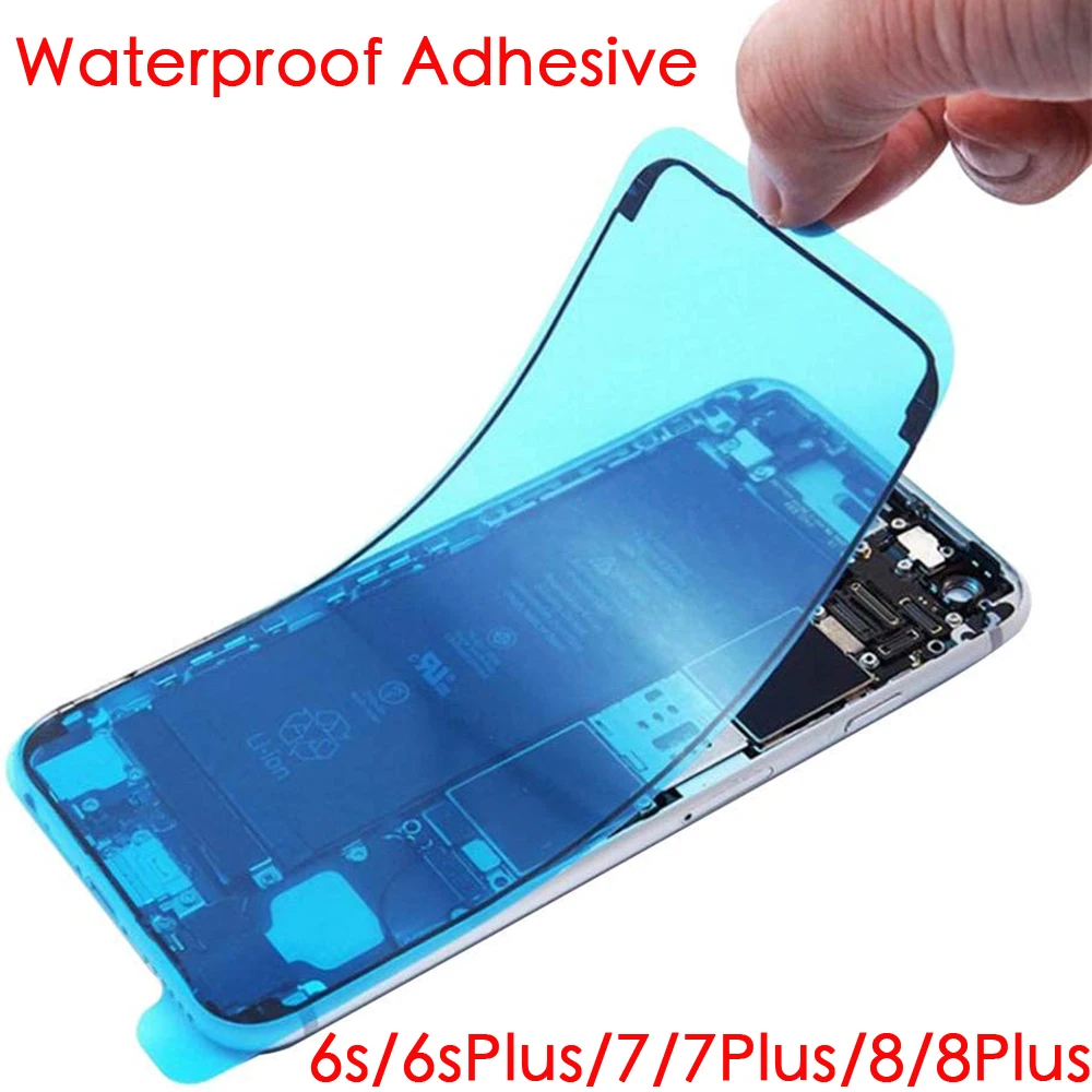 

2PCS Waterproof Sticker Front Housing LCD Touch Screen Frame Adhesive Glue Tape Sticker For iPhone 7 7Plus 8 8Plus X