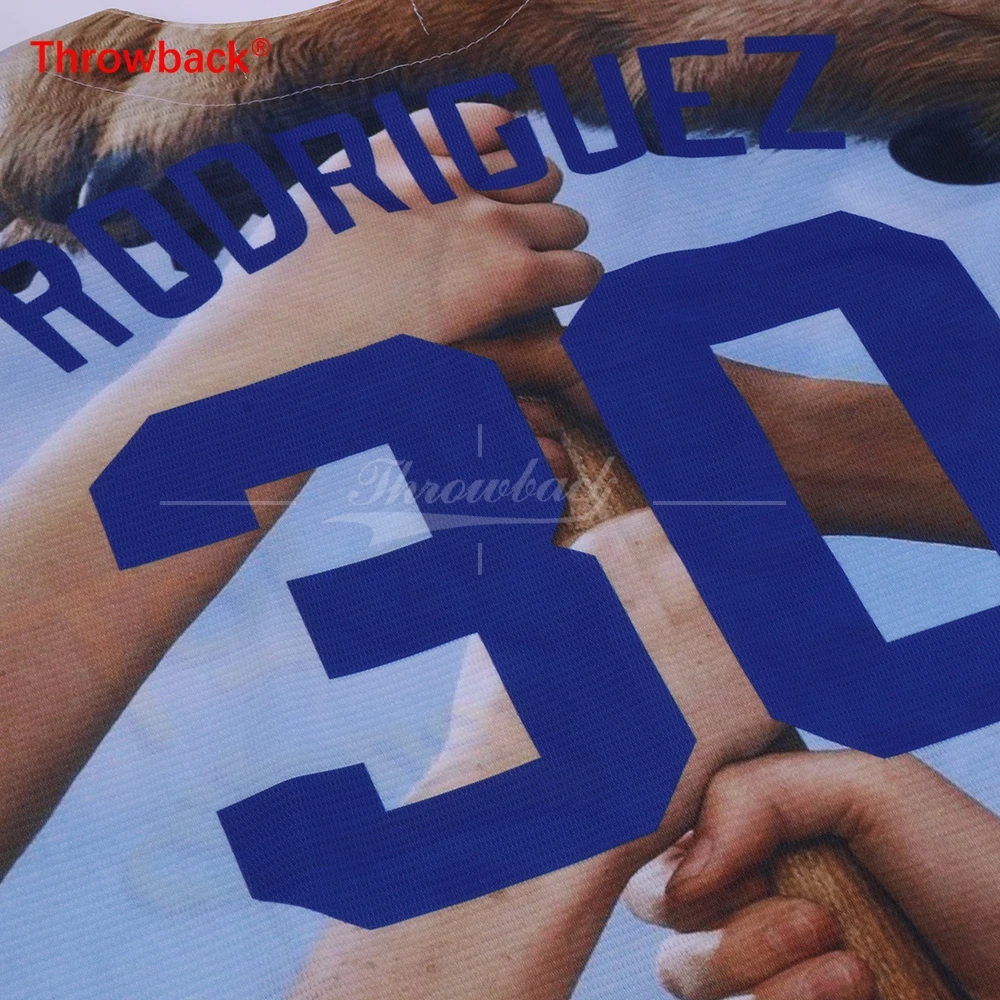 Бейсбольные Джерси с принтом Родригеса 30 дюймов оптовая продажа спортивной