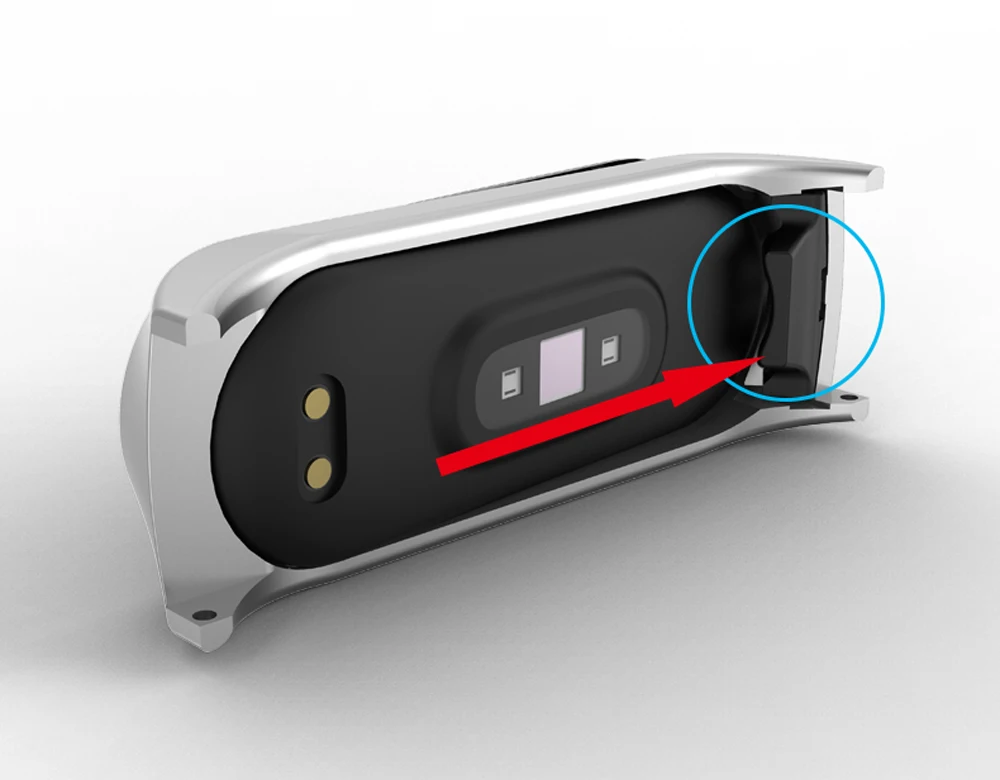 Пряжка металлический ремешок браслет для Xiaomi mi 4/3 ремешок для mi Band 4/3 ремешок из нержавеющей стали mi Band 4/3 наручный ремень