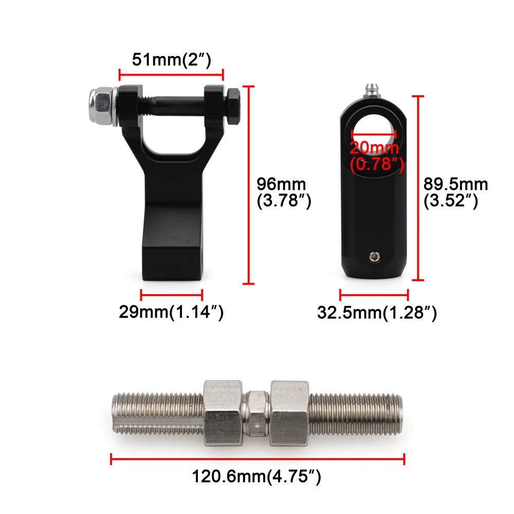 Комплект опускания передних и задних для квадроциклов Yamaha Raptor 350 YFM350 660 660R YFM660R 700