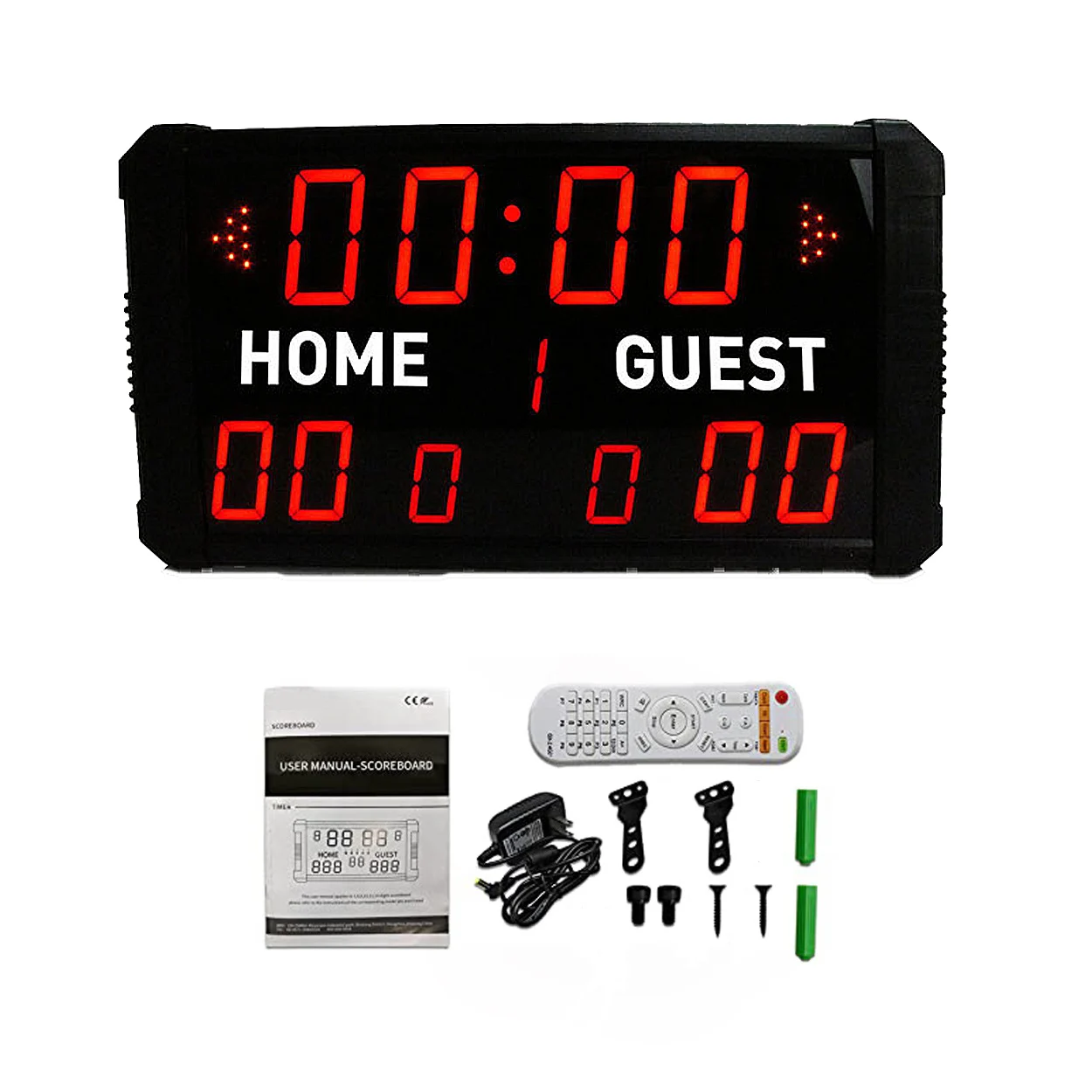 

LED Portable Tabletop Professional 14/24 Seconds Shot Scoreboard Electronic Digital for Basketball/Football