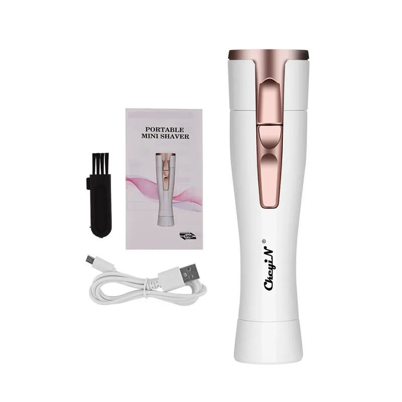 

CkeyiN Electric Lady Shaver Female Epilator Body Hair Removal Razor Trimmer Bikini Razor Women Hair Remover Underarm Shaving