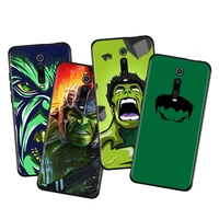 hulks avengers silicone cover for xiaomi redmi k40 gaming k30i k30t k30s k30 ultra k20 10x pro black phone case