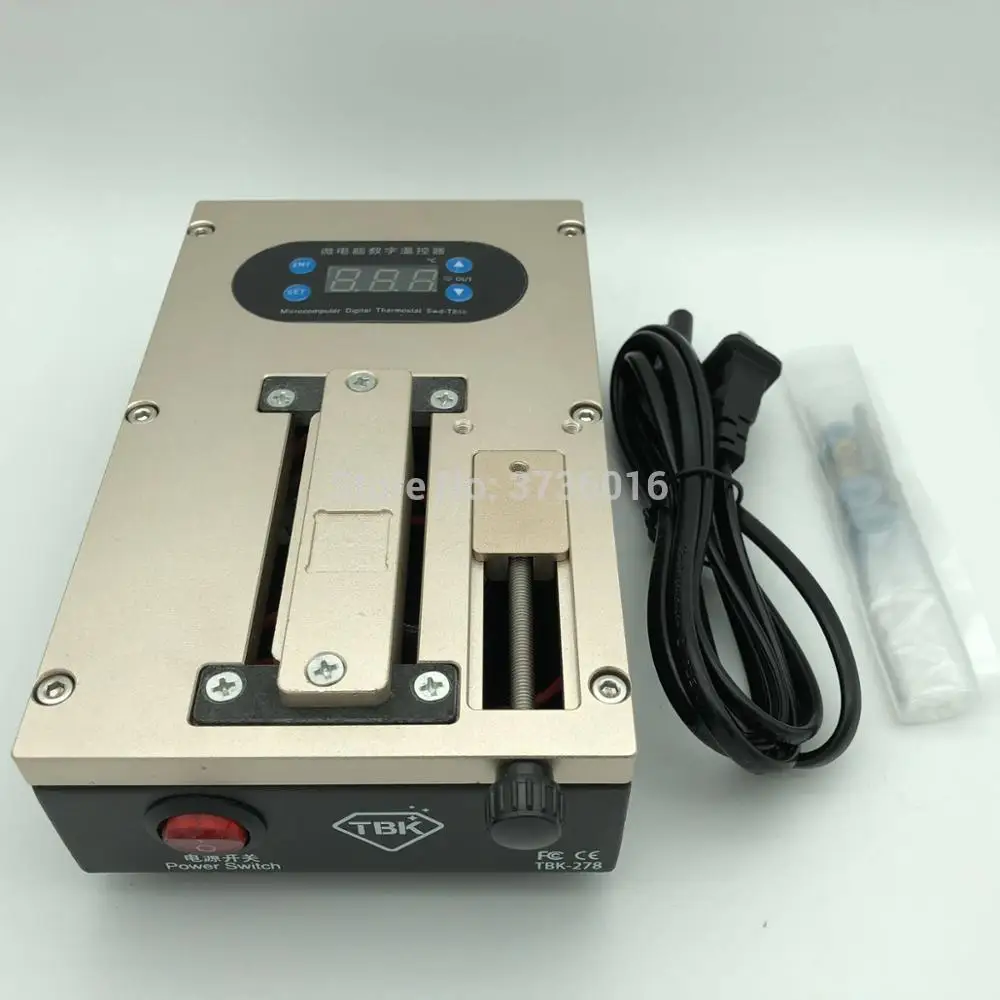 Станок TBK 278 для отделения рамок с ЖК-дисплеем для iPhone 6 7 8 8P Iphone X ic ремонтный станок для удаления рамок с ЖК-экрана станок для ремонта