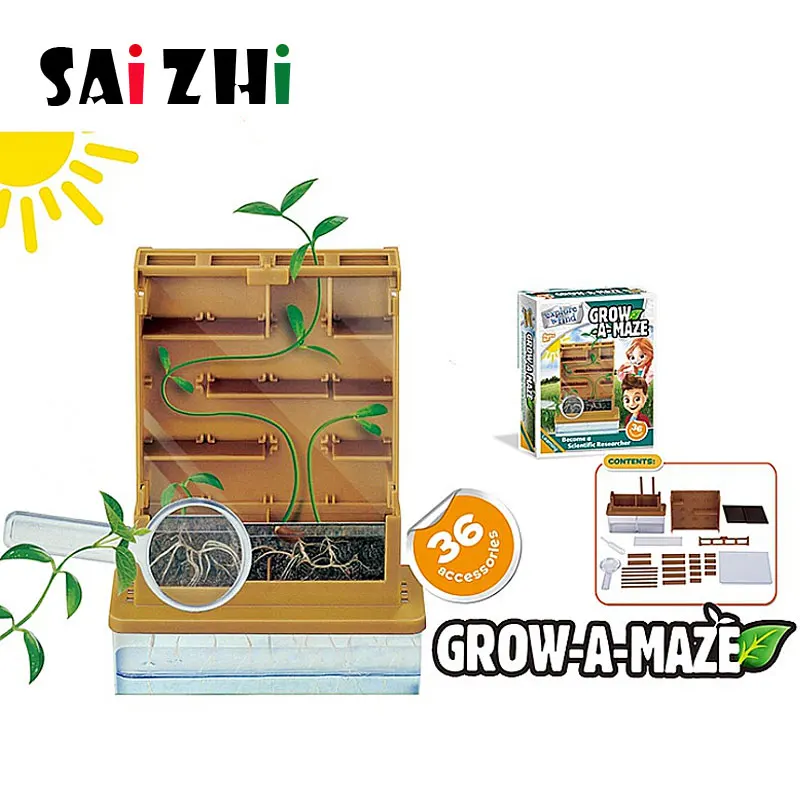 Saizhi DIY STEM игрушки для детей физический научный эксперимент творчество обучающая
