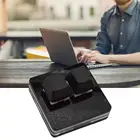 Мини-клавиатура с 2 клавишами, программируемая механическая клавиатура, игровая пользовательская клавиатура быстрого доступа