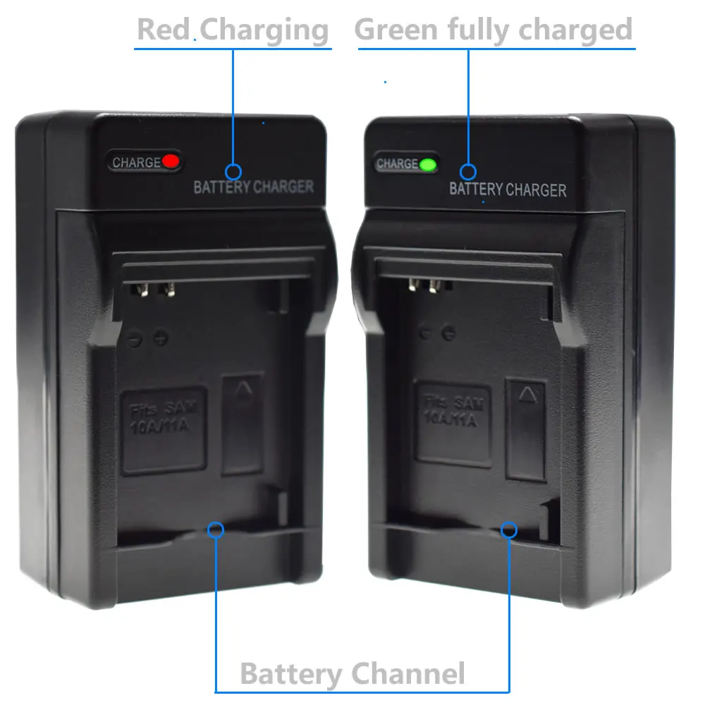 2 аккумулятора и зарядное устройство для Samsung SLB10A WB500 WB550 WB850F WB855 WB855F EX2 EX2F NV9 |