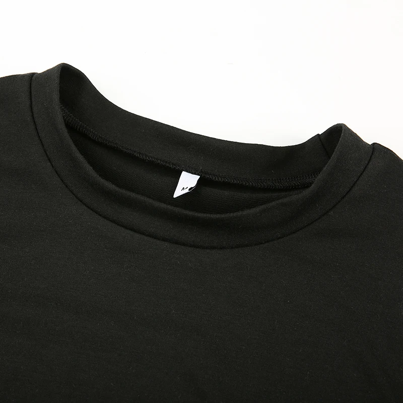 Женская футболка с длинным рукавом круглым вырезом и принтом дракона | одежда