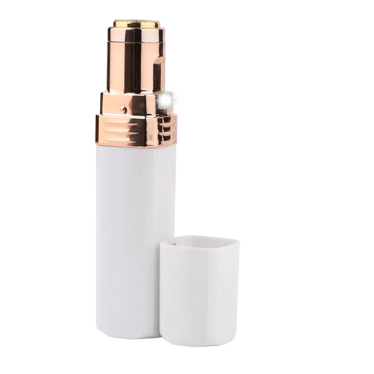 Мини электрический инструмент для удаления волос губная помада Форма женское