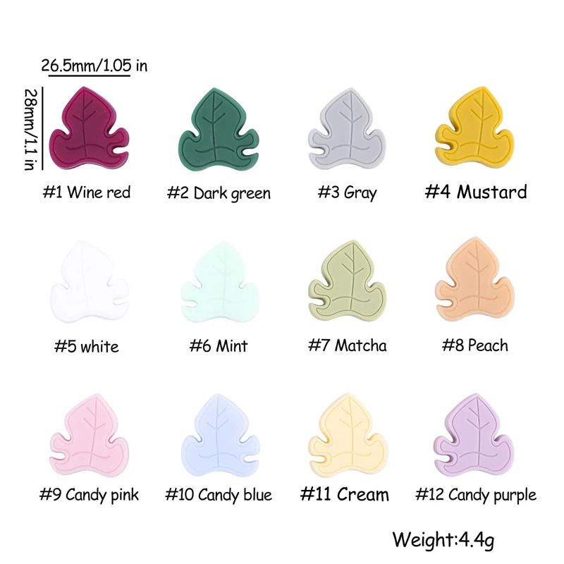 5 шт. силиконовые бусины Детские Прорезыватели грызуны латекс бесплатно мини