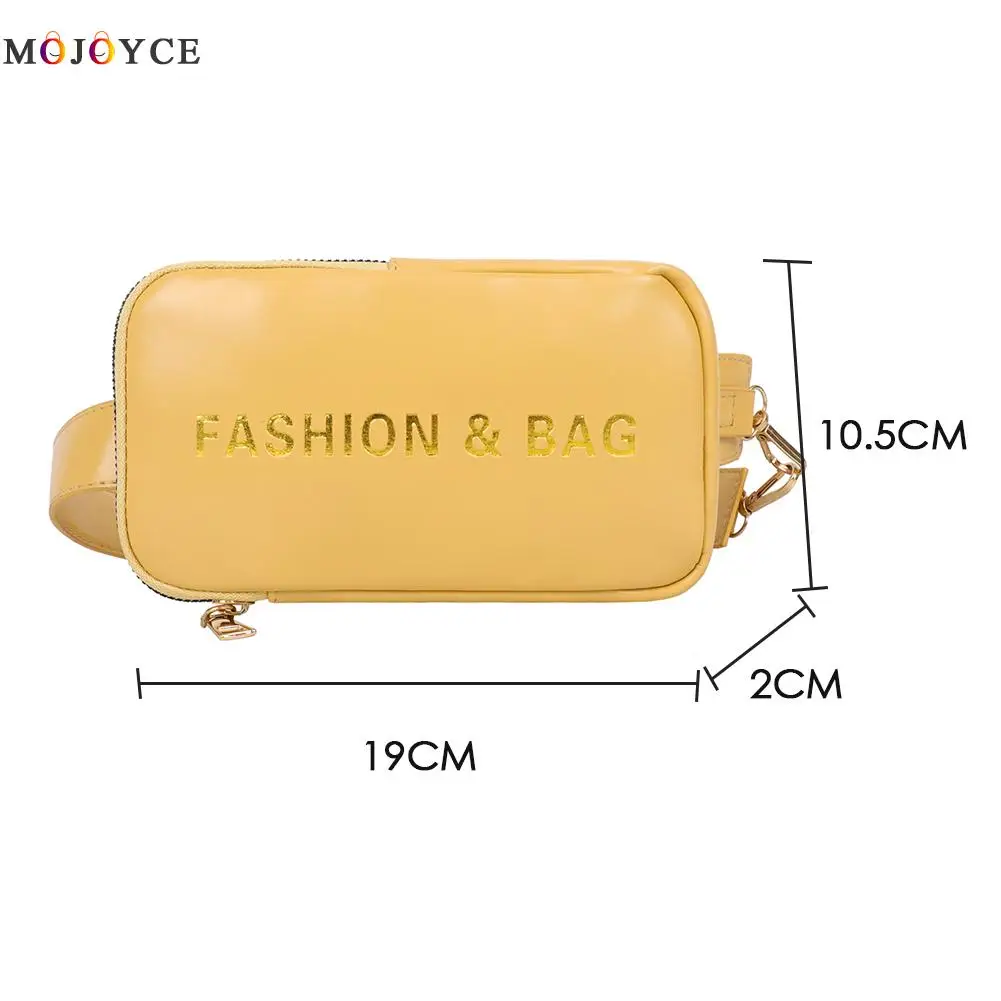 

2020 Women PU Leather Chest Bag Fashion Fanny Waist Zipper Pack Outdoor Casual Sports Shoulder Crossbody Pouch Phone Purse