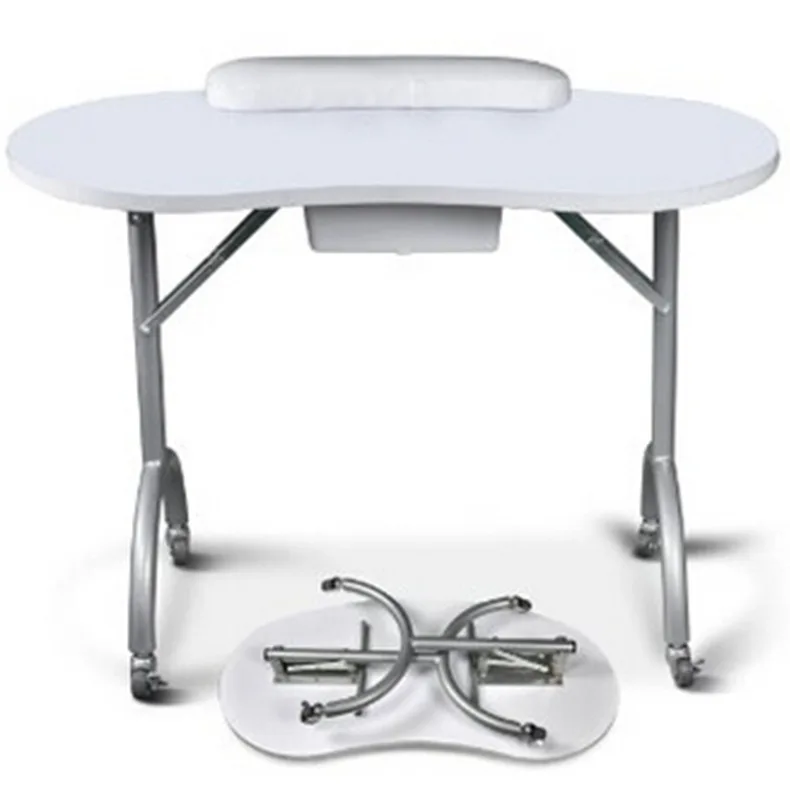 

Стол для маникюра с пылесосом, стол для дизайна ногтей, спа-салон, оборудование для ногтей, складной стол для ногтей + сумка для хранения