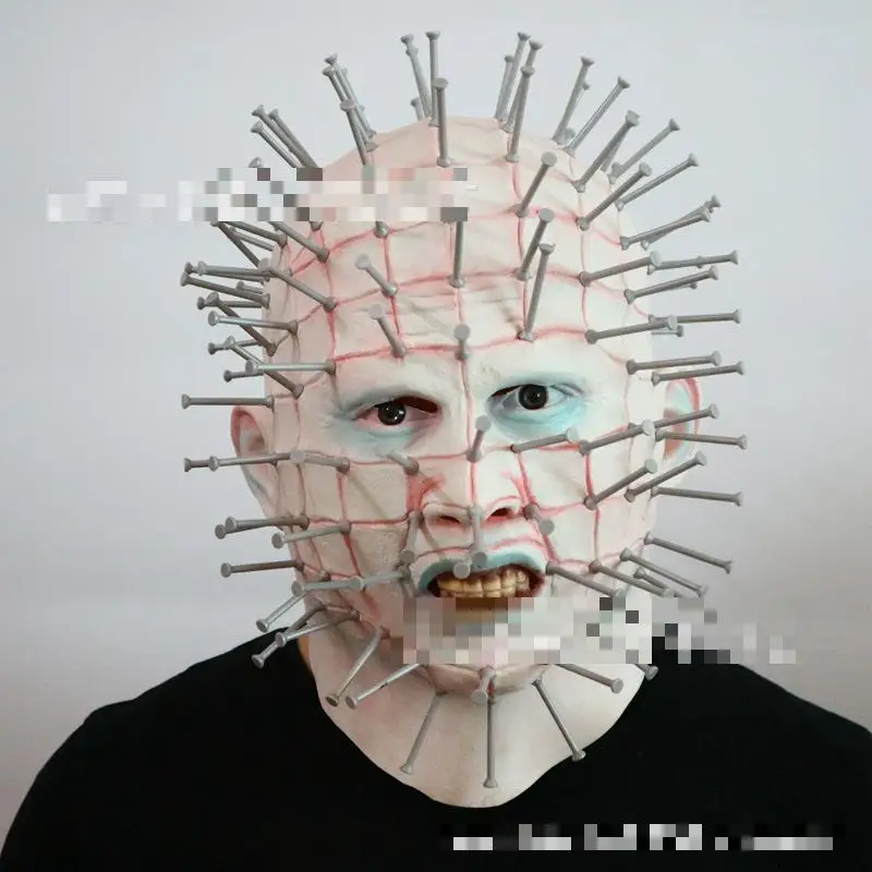 Маска на Хэллоуин-шлем светящаяся в духе погоня за ногтями маска Хэллоуин