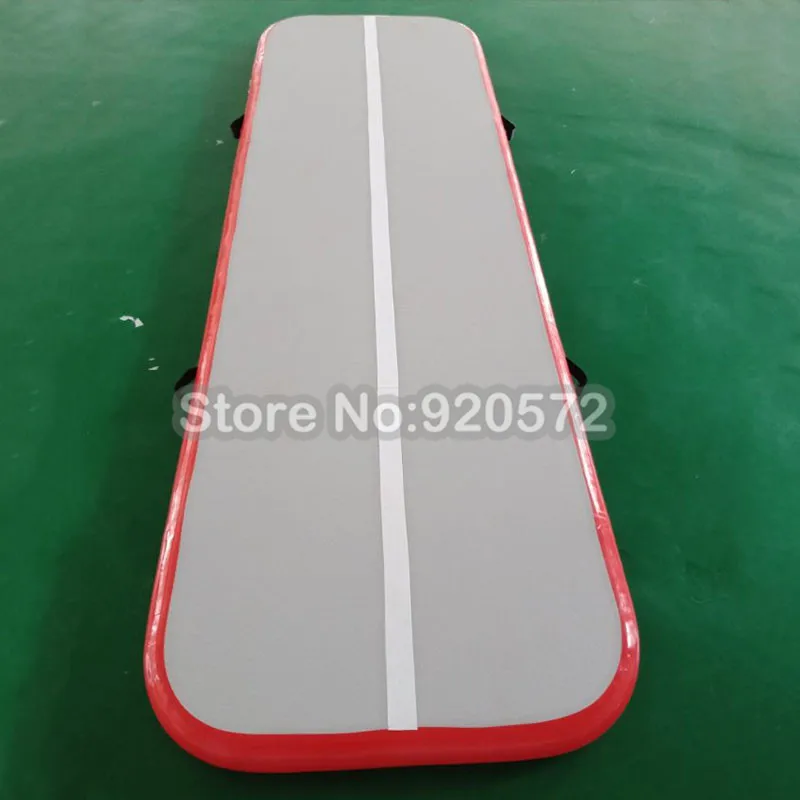 Бесплатная доставка насос надувная гимнастическая воздушная дорожка Mintgreen 6 м