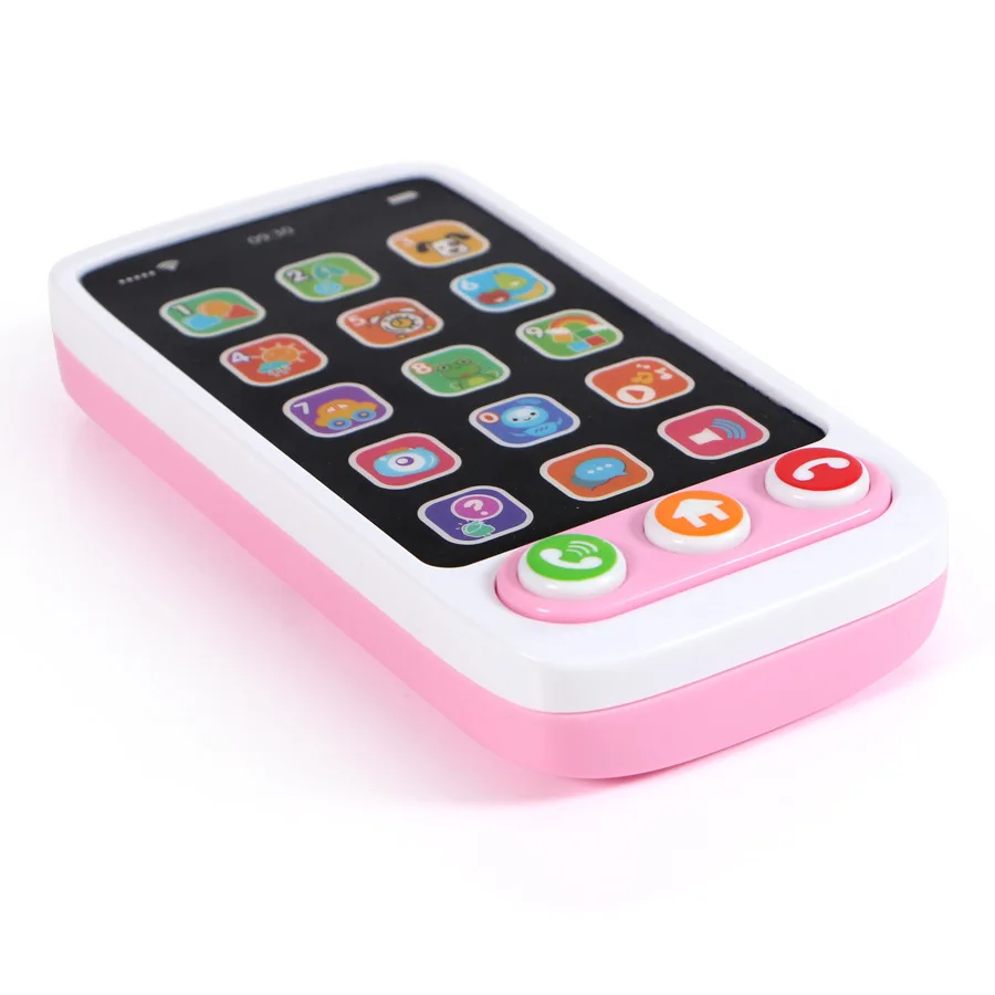 Обучающие игрушки сотовый телефон с сенсорным экраном для детей Обучающий на