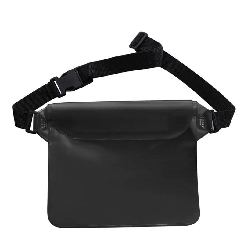 k1mb waterproof swimming bag mobile phone pouch case easy carrying shoulder waist pack touch screen swimming portable parts free global shipping