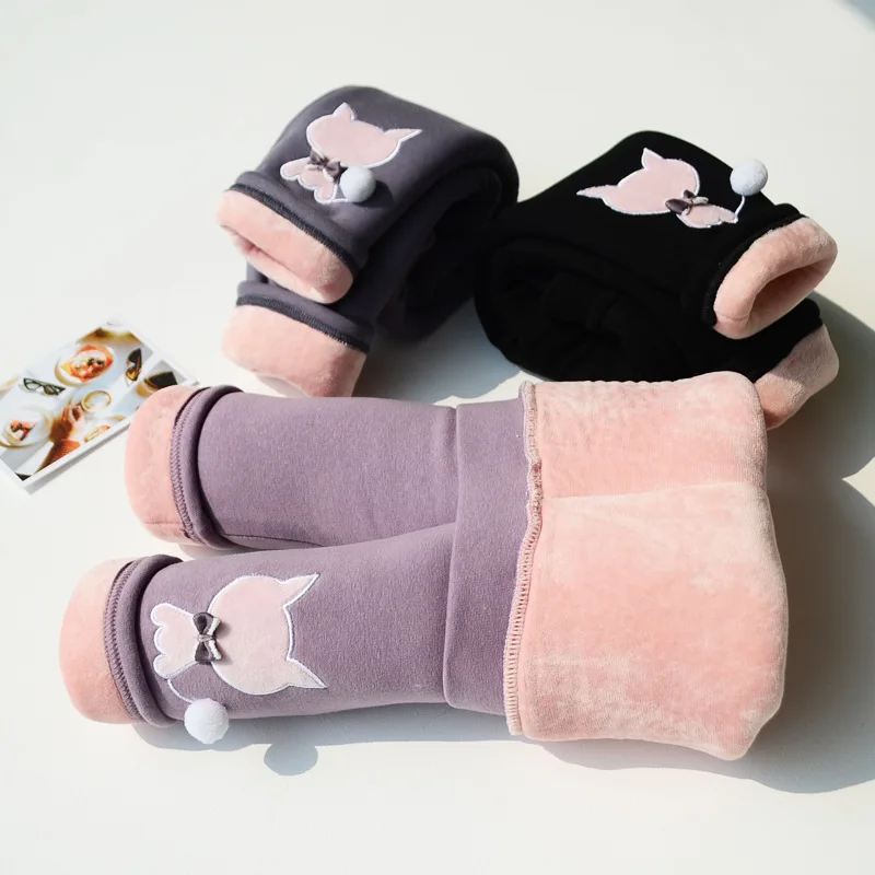 Детские зимние Хлопковые Штаны детские плотные теплые штаны для мальчиков и