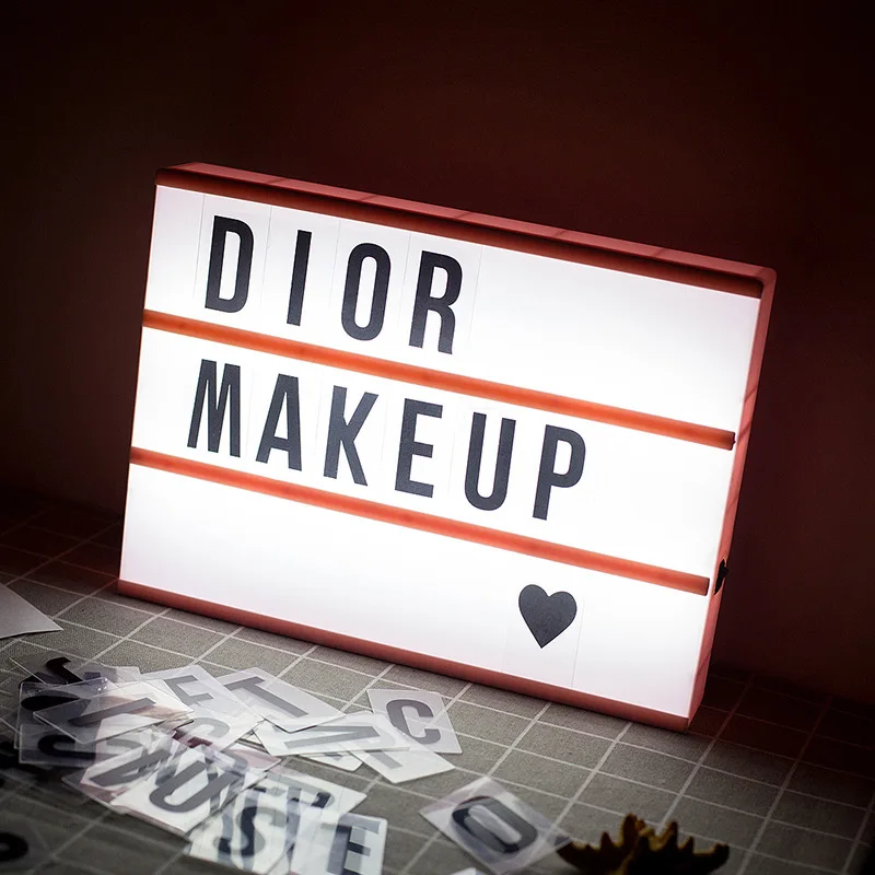 Ночной светильник ящик настенный светодиодный Комбинации A6 Размеры &quotсделай