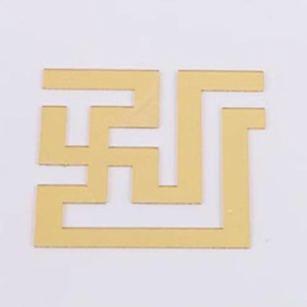 Экологически чистые стерео зеркальные настенные наклейки лестницы гостиной