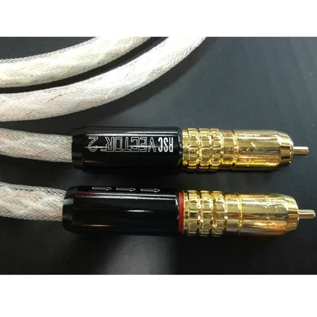 Кабели HIFI RCA Taralabs RSC Vector-2 соединительный кабель с Золотой штепсельной вилкой rca |