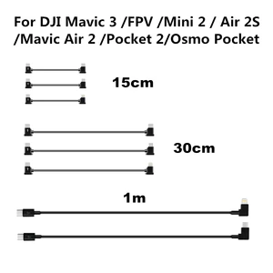 Cable for DJI Mavic 3/MINI 3 Pro/MINI 2/FPV/POCKET 2/AIR 2S/MAVIC Air 2/OSMO/Avata Pocket Accessory  in USA (United States)