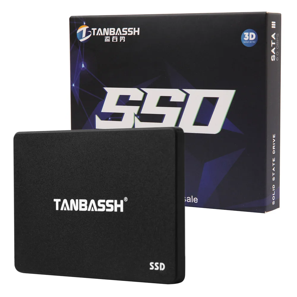 Внутренний твердотельный накопитель Tanbassh HDD 2 5 SSD 60 ГБ 120 SATAIII 128 256 512 ТБ|Внутренние