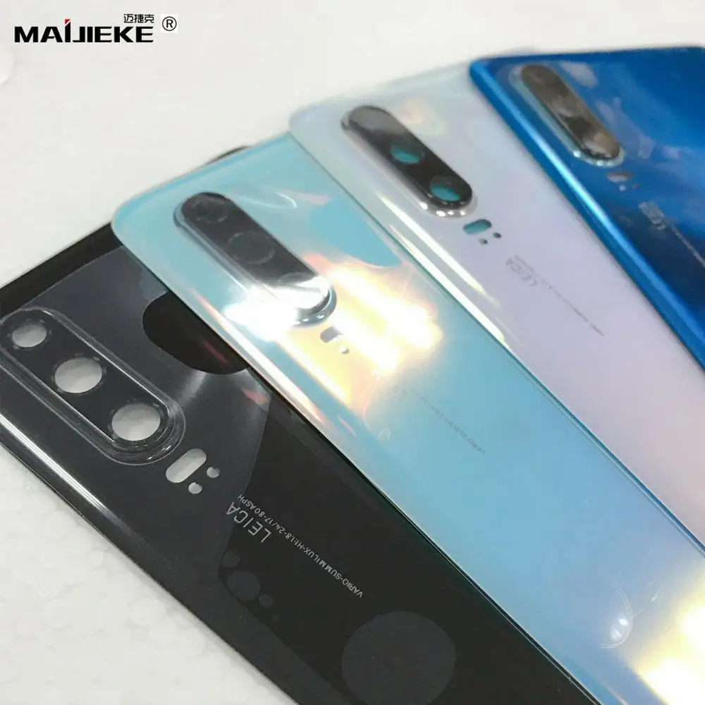 Оригинальное заднее стекло для huawei P30 pro P20 lite mate 20 Honor 8X задняя крышка батарейного