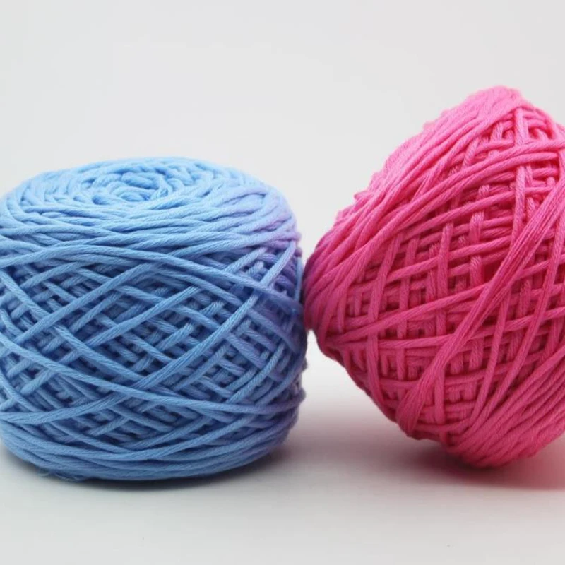 В наборе разноцветные Мягкие вязание крючком из шерсти пряжа молочная хлопковая