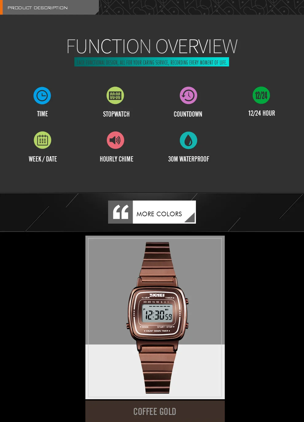 SKMEI модные спортивные часы для женщин топ бренды класса люкс 3 бар водонепроницаемые женские часы маленький циферблат цифровые часы Relogio Feminino 1252