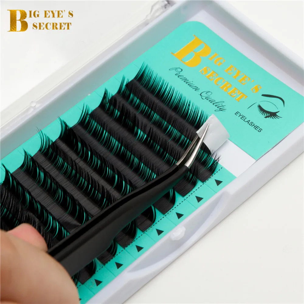 

Big Eye's Secret Individual Russian Volume Eyelashes C CC D Natural False Eyelashes Mink Classic Eyelash Lash Extension Cilia