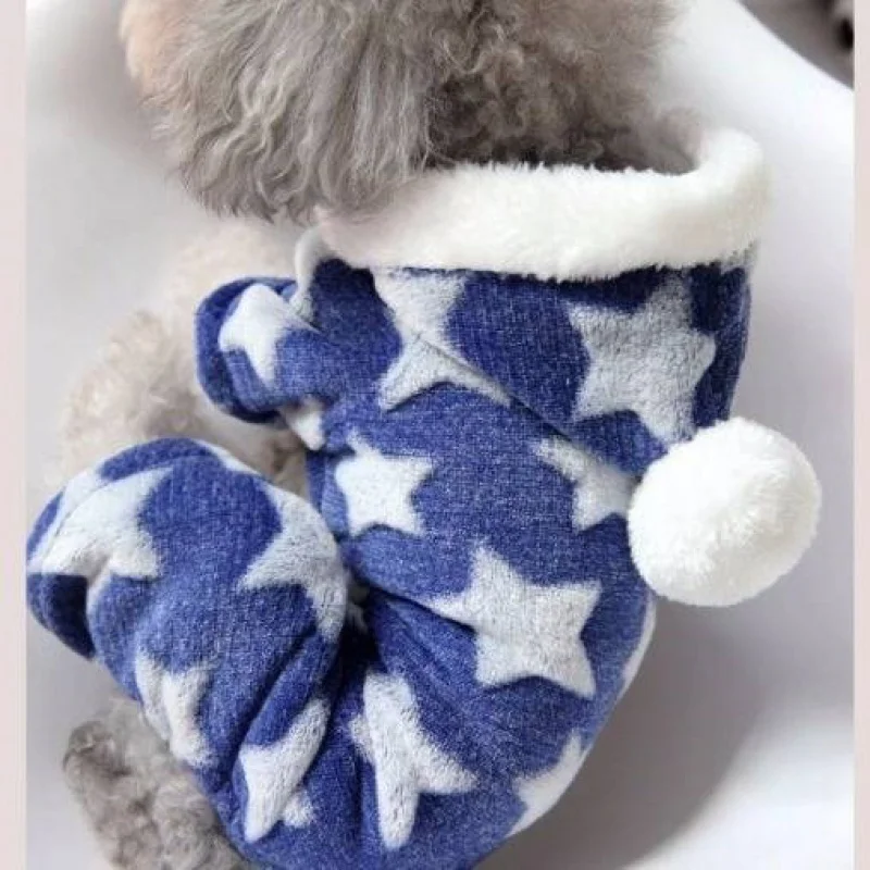 Зимняя одежда для собак пижамы с принтом Звездные войны домашние комплекты