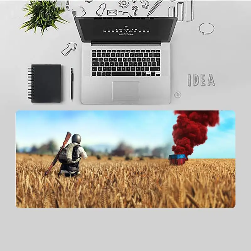 

pubg Game fashion gamer Durable Rubber Mouse Mat Pad Desk Table Game Office gamer Large Mouse pad Mats Non-slip Laptop Cushion