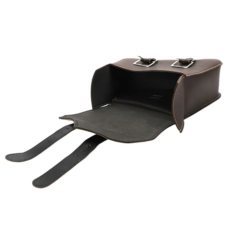 DERI 2 шт. мотоциклетные Сумки из искусственной кожи с боковым седлом для багажа