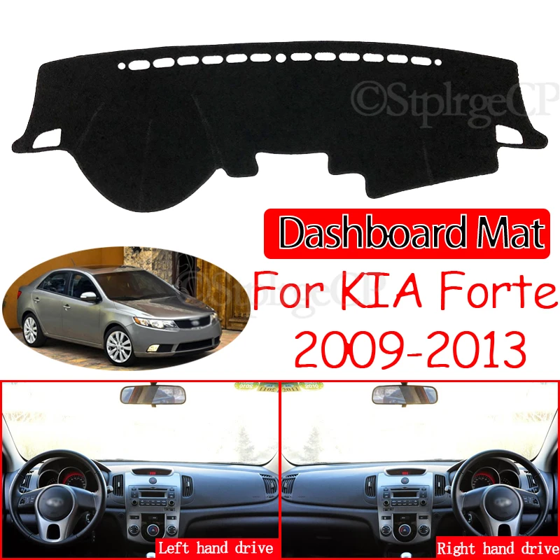 

for KIA Forte 2009 2010 2011 2012 2013 TD Anti-Slip Mat Dashboard Cover Sunshade Dashmat Carpet Accessories Cerato Vivaro Koup