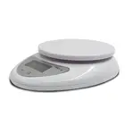 Bo5 еда выпечка весы Мини Компактный принимает массу весом до 5 кг1 г кухонные электронные весы дома стеклянные кухонные весы черно-белую