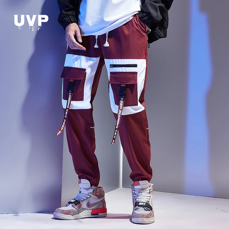Streetwear Hip Hop Cargo Pants For Mens Pants Fashions Multi-Pocket Black Men Trousers Male Harajuku Sweatpants Joggers