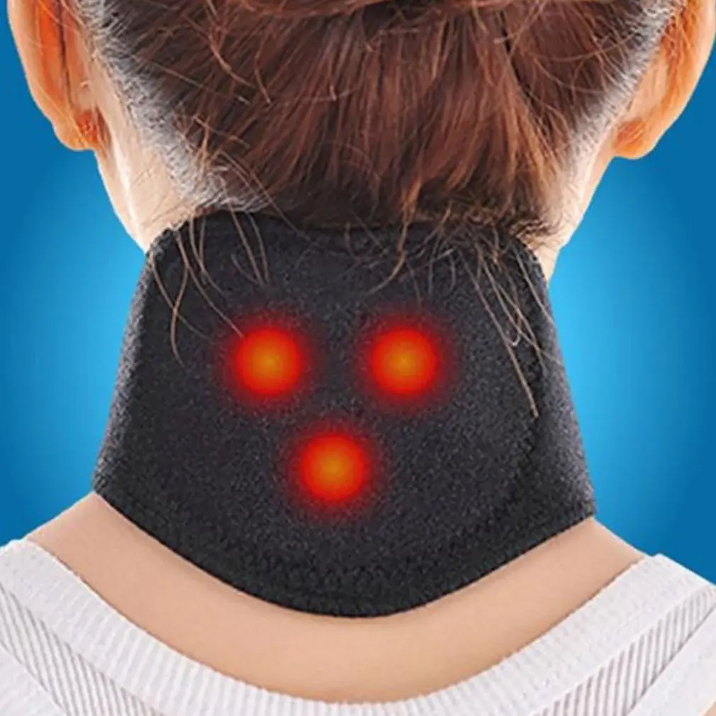 

Magnetic therapy neck massager Self-heating neck massage pillow pain relieve neck warmer guard massageador medical massager tool