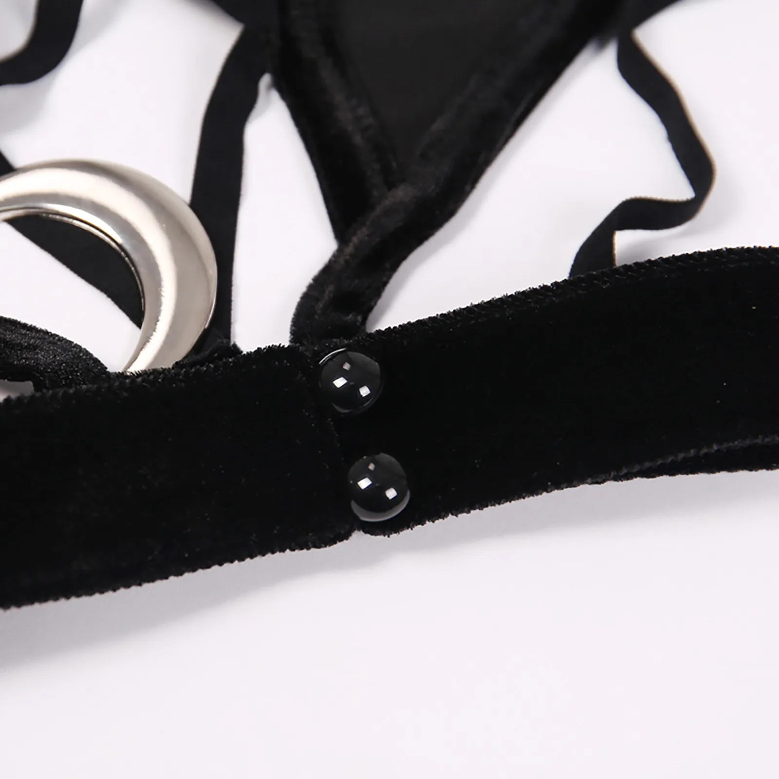 

Women's Dark Vest Bottoming Suede Wrapped Chest Halter Sexy Inner Strap Tops