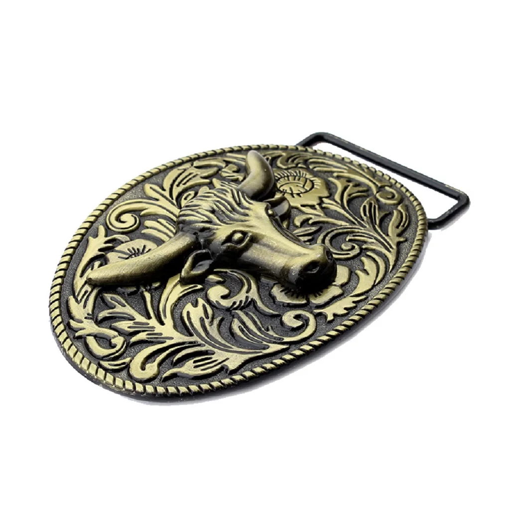 Арабика корова бык Винтажный Длинный желез голова буйвола мужской кожаный