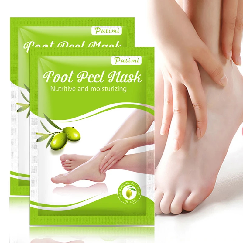 

6Pair Feet Exfoliating Mask Socks for Pedicure Socks Peeling Feet Masks Soften Heel Mask Patches Foot Mask Remove Dead Skin