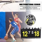Цифровое настольное Спортивное табло, для футбола, волейбола, баскетбола, 4-значное табло, оборудование для настольного тенниса