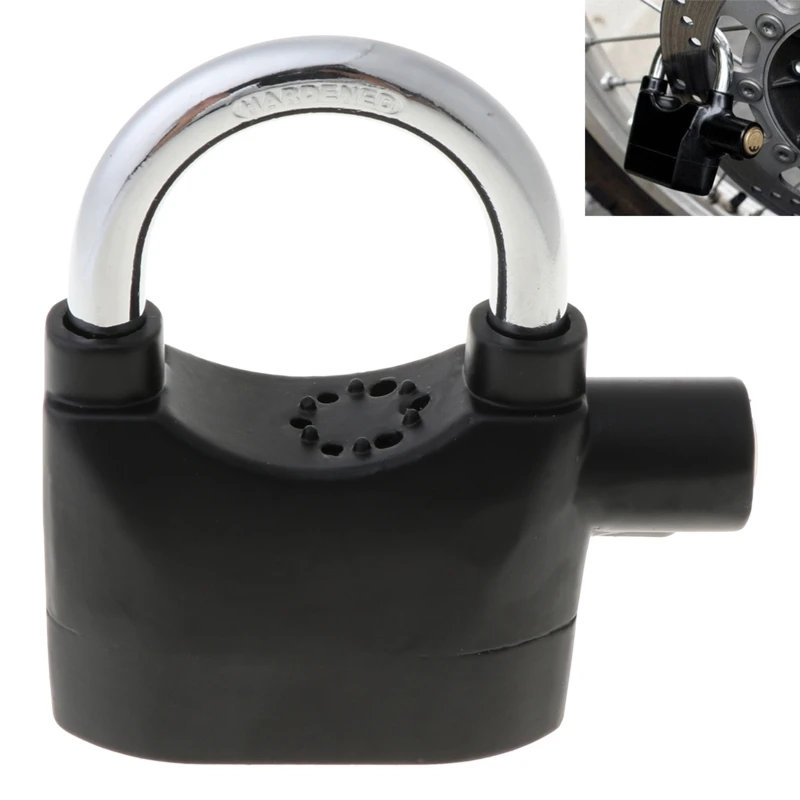 Водонепроницаемый замок сирена для мотоцикла велосипеда|Велосипедный замок| |