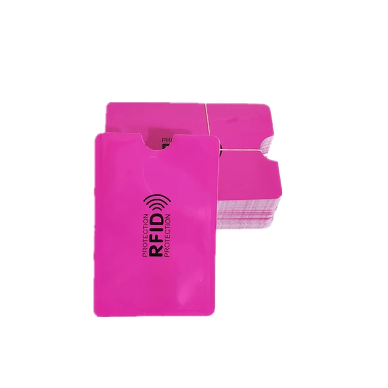 10 шт. прочный Чехол Кошелек с RFID защитой|Держатели для карт и пропусков| |