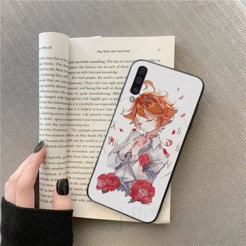 

The Promised Neverland Anime Phone Case For Samsung galaxy S 9 10 20 A 10 21 30 31 40 50 51 71 s note 20 j 4 2018 plus
