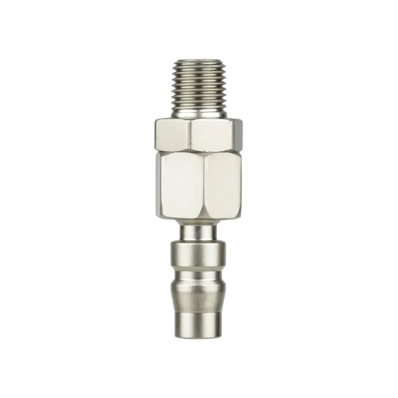 

1PCs Pneumatic Tool Universal Intake Male Connector 20pm Internal and External Teeth 360 Degree Universal Joint